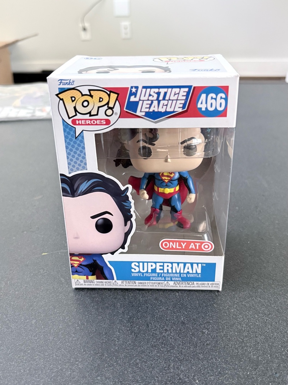 Funko Pop! Heroes Justice League Superman (Blue / Red / Yellow)